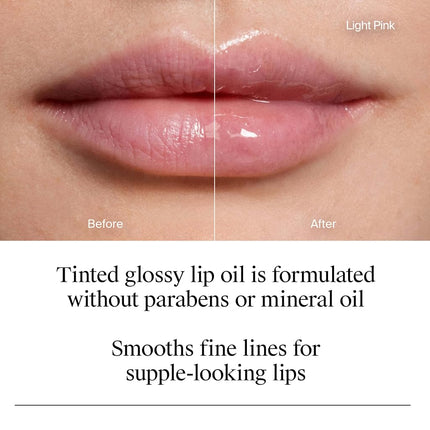 Neutrogena Hydro Boost Tinted Lip Oil with Hyaluronic Acid, Hydrating and Nourishing Lip Oil for Fuller Looking Lips, Ruby Red, .2 fl. Oz