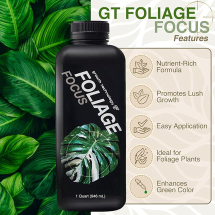 Growth Technology 1L Concentrated Liquid Foliage Focus for Non Flowering Plants