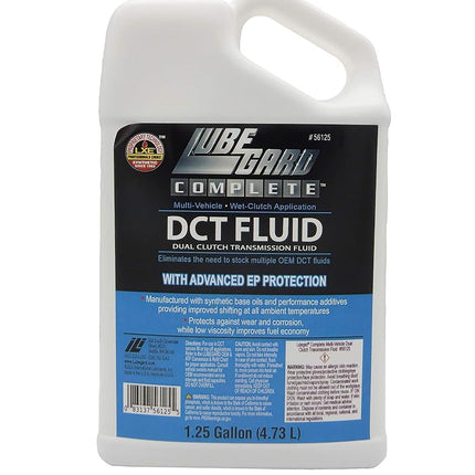Lubegard 56125 Complete Multi-Vehicle Dual Clutch Transmission Fluid for Wet Clutch Application, 1.25 Gallon