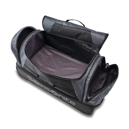 Samsonite Unisex-Adult Andante 2 Boxed Wheeled Duffel 22 Rolling Bag, Riverrock/Black, One Size