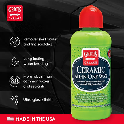 Griot's Garage Ceramic All-in-One Wax 16oz