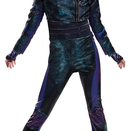 Disney Descendants 3 Mal Deluxe size L 10/12 Girls Licensed Costume Disguise