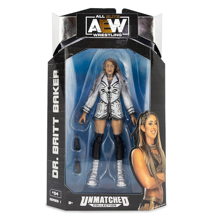 AEW All Elite Wrestling Dr. Britt Baker D.M.D. Action Figure Unmatched Collection Figure - Series 1, 8 years and up
