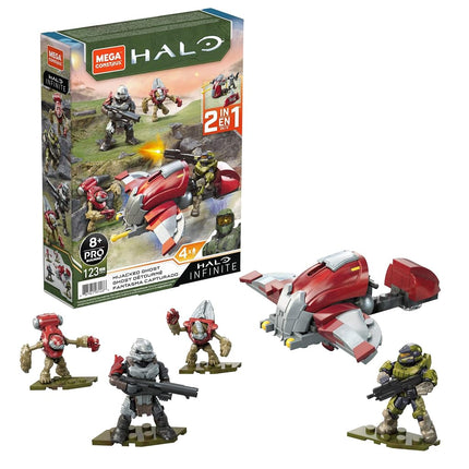 Mega Bloks Halo Hijacked Ghost Small Vehicle