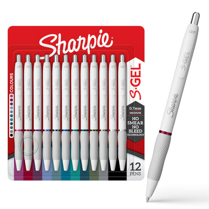 Sharpie S-Gel | Gel Pens for Writing | Medium Poin