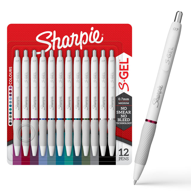 Sharpie S-Gel | Gel Pens for Writing | Medium Poin