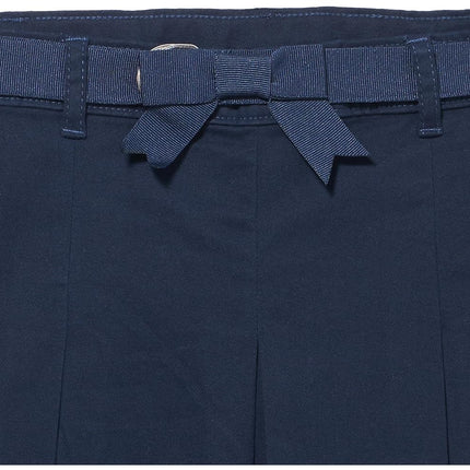 Gymboree Falda pantalón de sarga plisada para niñas y niñas pequeñas, Tidal, 7