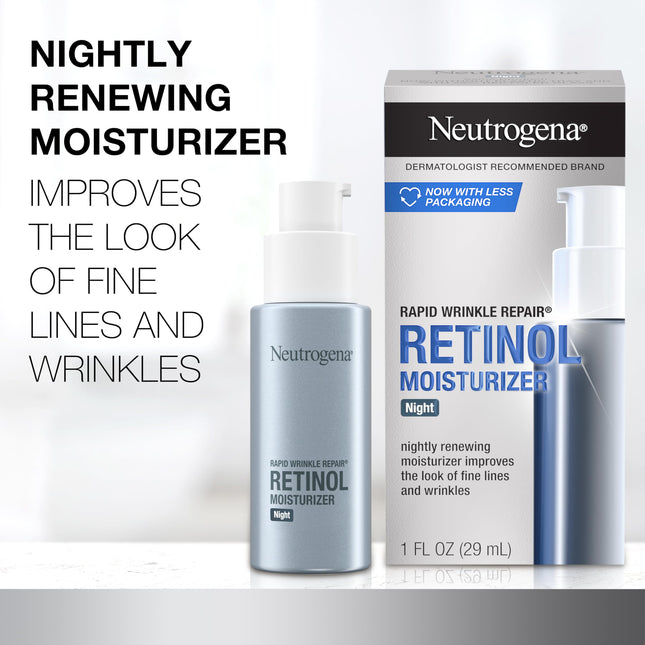 Neutrogena Rapid Wrinkle Repair Night Moisturizer - 1 Oz