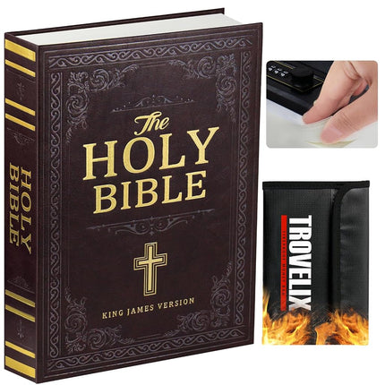 Book Safe with Combination Lock, Hidden Safe (10.9