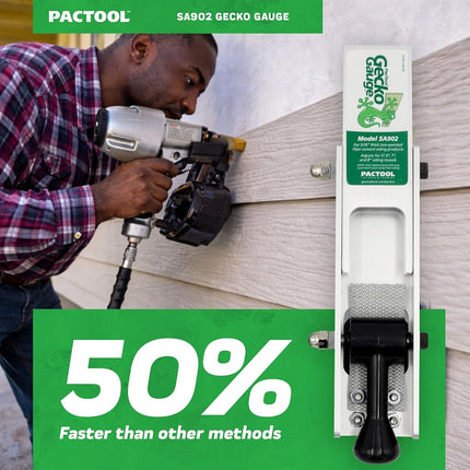 PacTool SA902 Gecko Gauge Siding Mounting Kit, for 5/16-Inch Fiber Cement Siding Installation