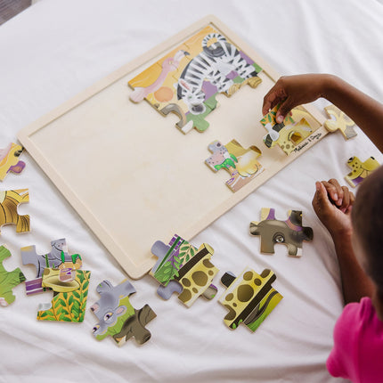 SABLON 2937 Melissa & Doug Puzle Pradera africana (24 piezas) 24 piezas