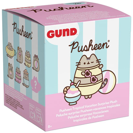 GUND Pusheen Tropical Vacation 3-Inch Surprise Plush (UNbox 1 of 8 Styles)
