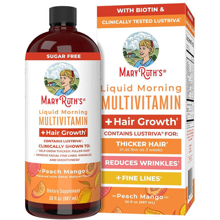 MARYRUTH'S Liquid Multivitamin + Hair Growth, Clin