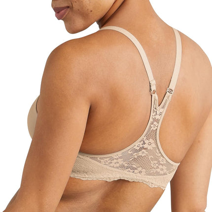 Maidenform Womens One Fab Fit Everyday Full Coverage Racerback Bra, Latte Lift, 38B Beige