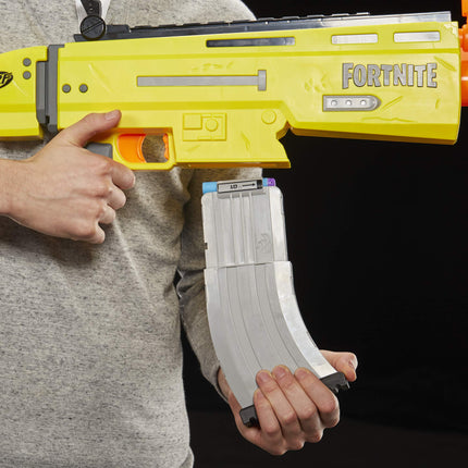 Nerf Pistolet Blaster - Fortnite Scar Légendaire - Garçons 12+ - Unisexe - Jaune - Thème Militaire [31 mars 2019] Hasbro