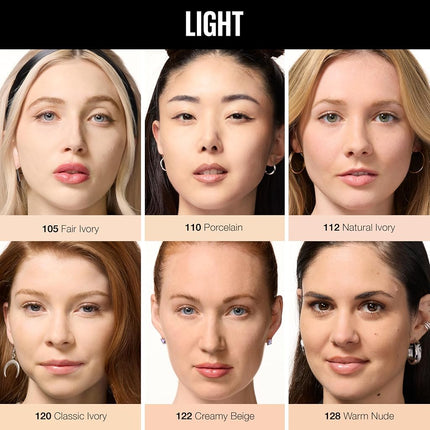 Maybelline Fit Me Matte + Poreless Foundation Powder, 112 Natural Ivory