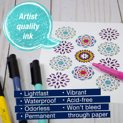 Faber-Castell PITT Artist Pen Set - Mandala Art