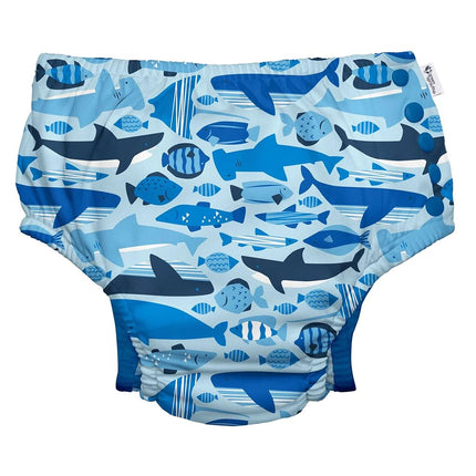 green sprouts - Swim Nappy - Blue Undersea - 6mo (