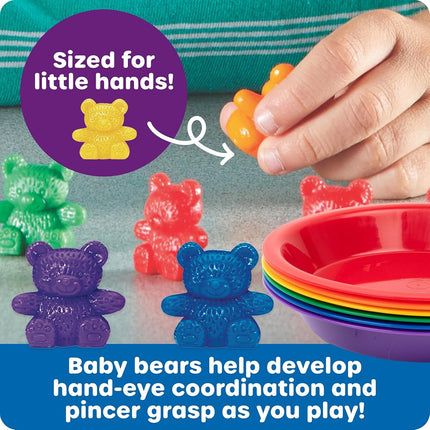 Baby Bear Sorting Set 102 Bears 6