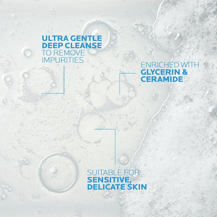 La Roche-Posay Toleriane Purifying Foaming Gel for Sensitive Skin, 400ml