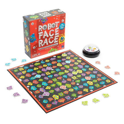 Educational Insights Robot Face Race, Fast Paced C
