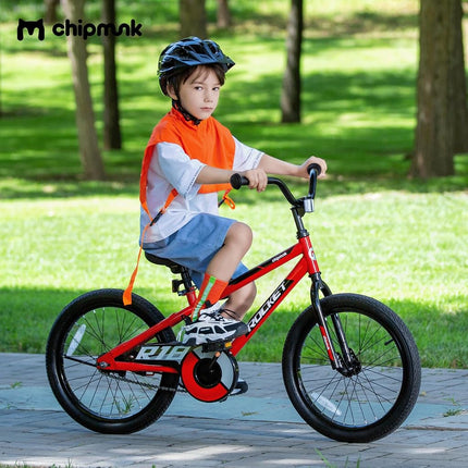 Royalbaby Rocket Kids Bike Toddlers 16 Inch Wheel Bicycle Beginners Boys Girls Ages 4-7 Years, Training Wheel, Red