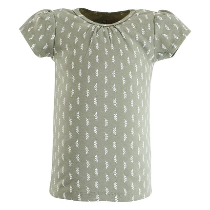 Hudson Baby Camisetas de manga corta unisex para bebé, diseño botánico de otoño, de 6 a 12 meses