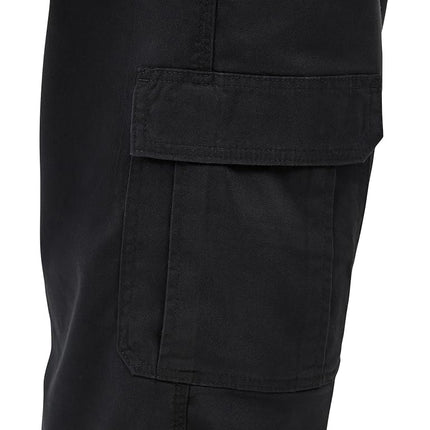 Wrangler Authentics Men's Stretch Cargo Pant Casual, Black, 50W / 30L