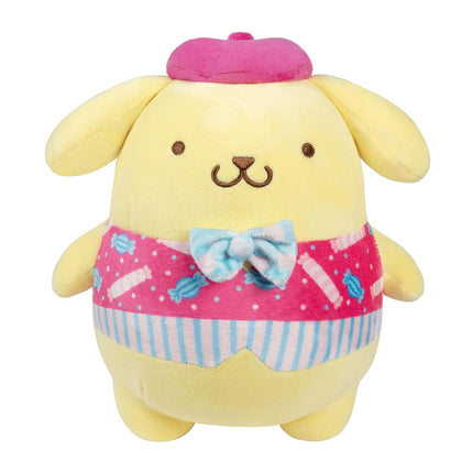 Jazwares Hello Kitty and Friends - 8-Inch Pompompurin Candy Wonderland Plush - Officially Licensed Sanrio Product from Ages 6+