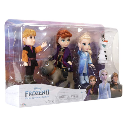 Disney Frozen 2 Petite Doll Gift Set- Includes Key Characters Anna, Elsa, Kristoff, Sven and Olaf! Dolls Are Approximately 6 Inches Tall, Perfect For Any Frozen Fan!