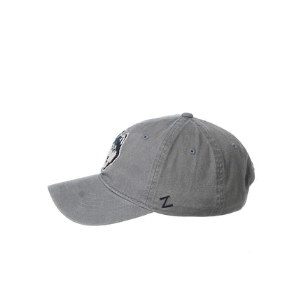 ZHATS Casquette réglable Scholarship pour homme NCAA Connecticut Huskies, anthracite, Connecticut Huskies anthracite, réglable