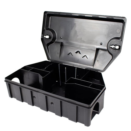 Victor M901RB Refillable Rodent Bait Station, Black
