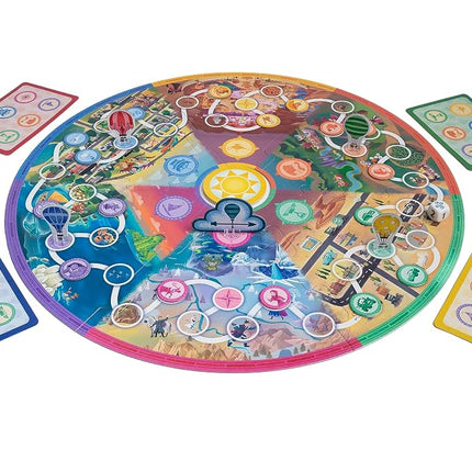 Ravensburger Disney Gifts - Around The World Board Game for Kids Age 4 Years Up - 2 to 4 Players Board Game