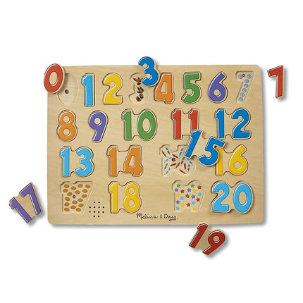 Melissa & Doug Numbers Sound Puzzle