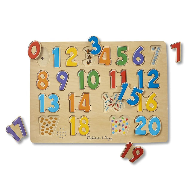 Melissa & Doug Numbers Sound Puzzle