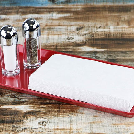 Reston Lloyd Calypso Basics by Melamine Tidbit Tray, Red