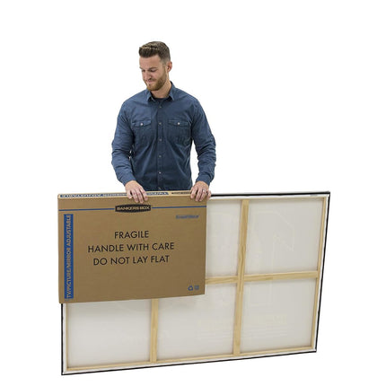 Bankers Box SmoothMove Picture/Mirror Box, Large, 48 x 4 x 33 Inches, 4 Pack (7711301)