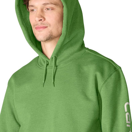 Carhartt Men's Iconic K288 Logo Sweatshirt, Harvest Sage Heather, S