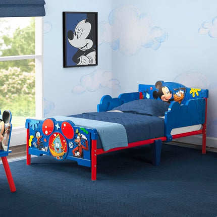 Delta Children - Mickey Mouse 3D Toddler Bed, Blue