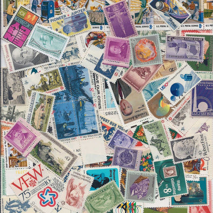 USPS 1000+ Used Us Postage Stamps Off-Paper Stamp United States Stamp Collecting