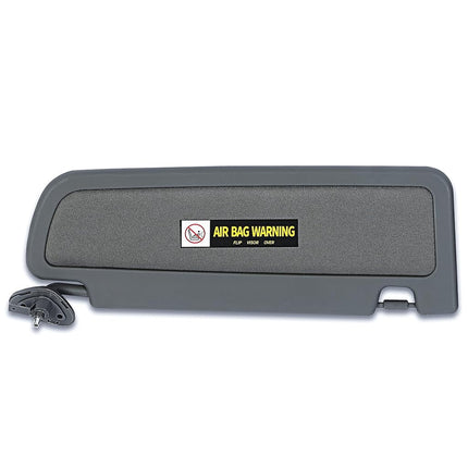 Parasol ALMULOO lado conductor compatible con Honda Civic 2006 2007 2008 2009 2010 2011 con espejo, repuesto izquierdo para 83280-SNA-A01ZA gris oscuro