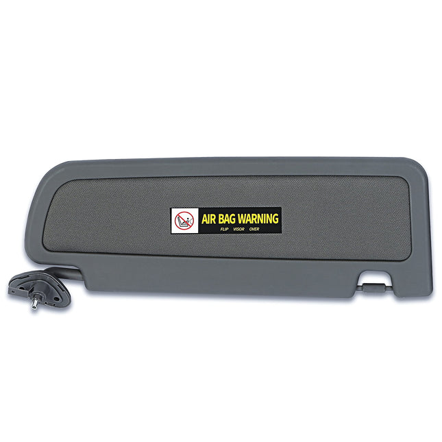 ALMULOO Driver Side Sun Visor Compatible with 2006 2007 2008 2009 2010 2011 Honda Civic with Mirror Left Replacement for 83280-SNA-A01ZA Dark Gray
