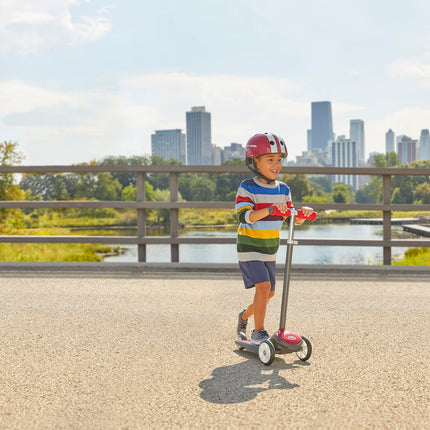 Toddler Bike Helmet, Radio Flyer Bicycle Helmet, Bike Accessories, for Cycling, for Ages 2-5 Years, Red