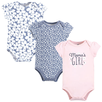 Hudson Baby Unisex Baby Cotton Bodysuits, Mamas Gi