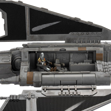 STAR WARS Micro Galaxy Squadron Havoc Marauder (Rescue Mission) - 7-Inch Vehicle with Battle Damage and Two 1-Inch Micro Figure Accessories