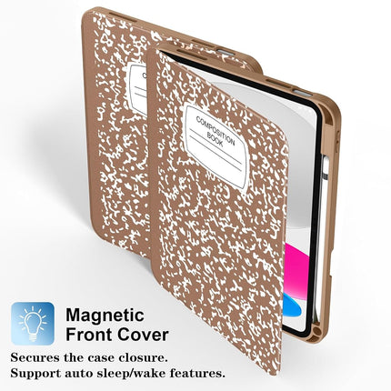 Supveco Case for iPad (A16) 11" & iPad 10th Generation 10.9",Bronze