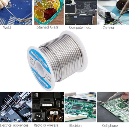 63/37 2mm 1LB Tin Solder Wire with Flux for Electrical Soldering Repair