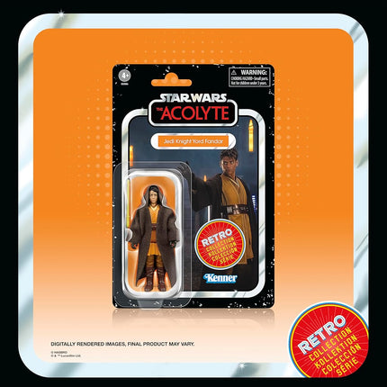 Star Wars Retro Collection The Acolyte Multipack, 9.5-cm Action Figure 6-Pack