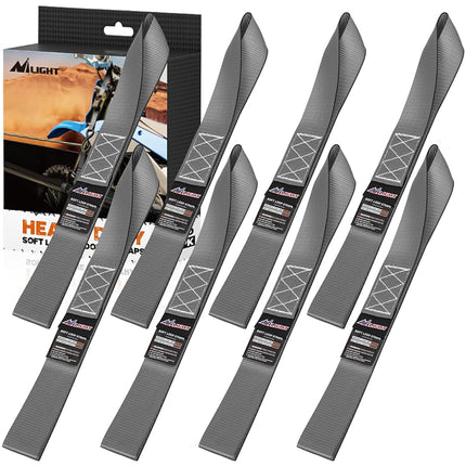 Nilight Soft Loop 1.7”×17" Motorcycle Tie Down Str