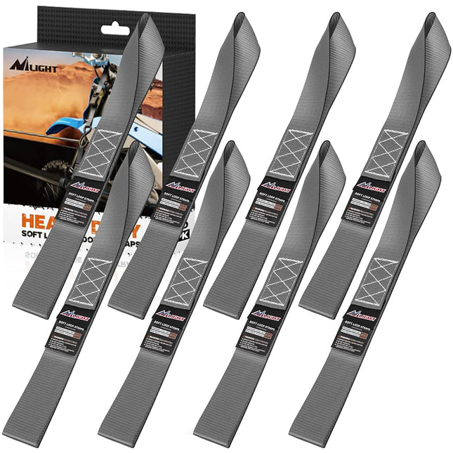 Nilight Soft Loop 1.7”×17" Motorcycle Tie Down Str